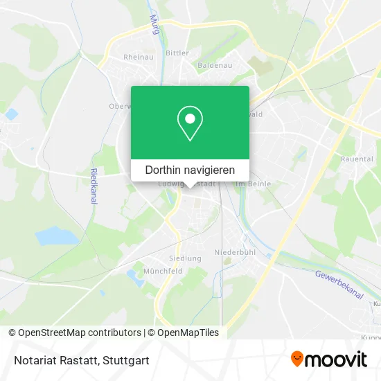 Notariat Rastatt Karte