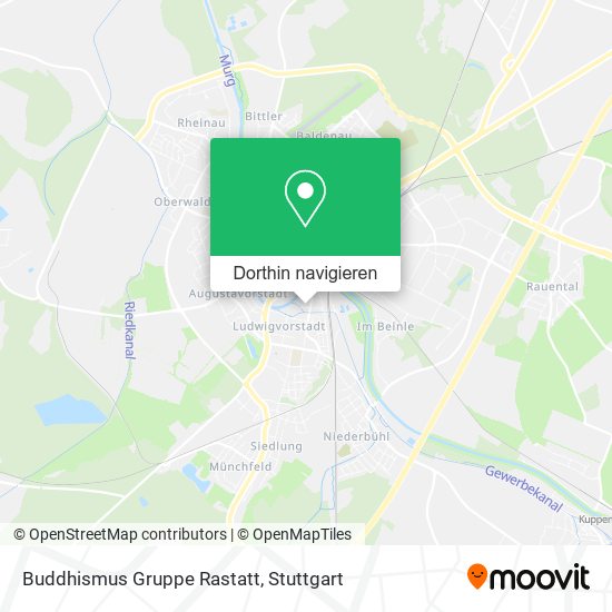 Buddhismus Gruppe Rastatt Karte