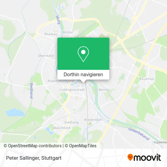 Peter Sallinger Karte