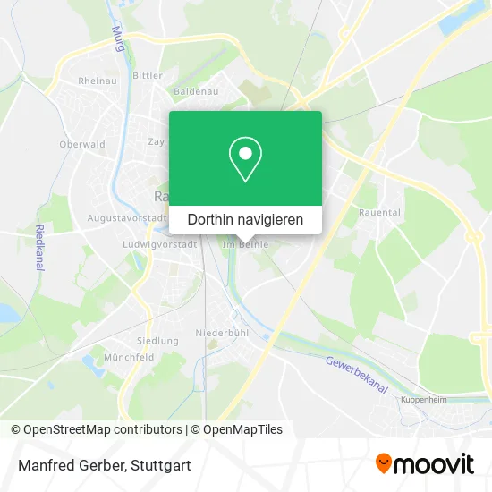 Manfred Gerber Karte