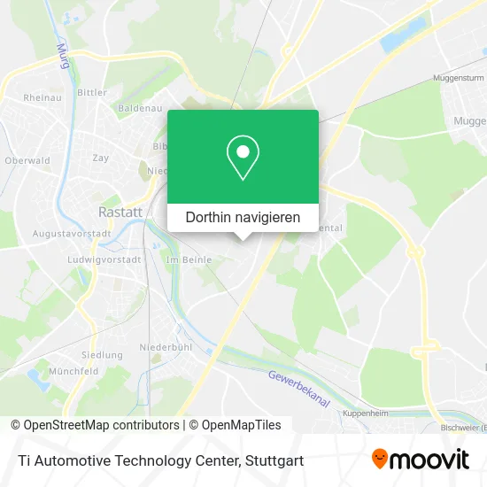 Ti Automotive Technology Center Karte