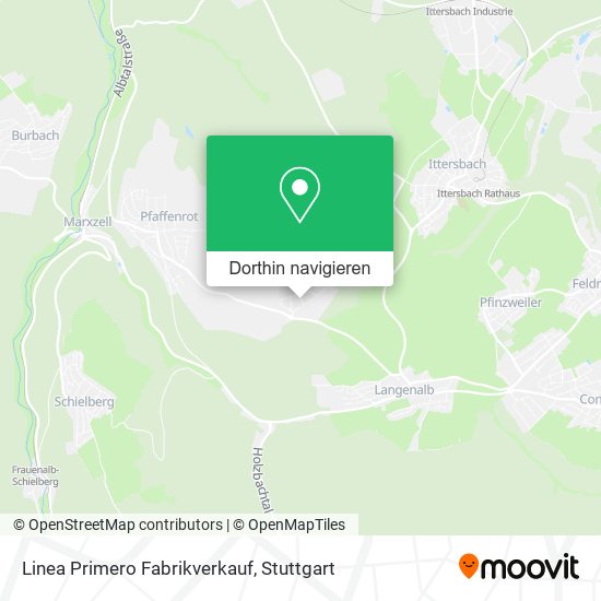 Linea Primero Fabrikverkauf Karte
