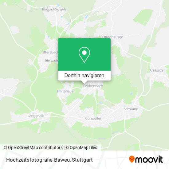 Hochzeitsfotografie-Baweu Karte