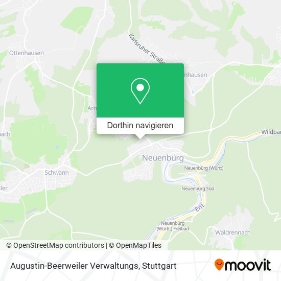 Augustin-Beerweiler Verwaltungs Karte