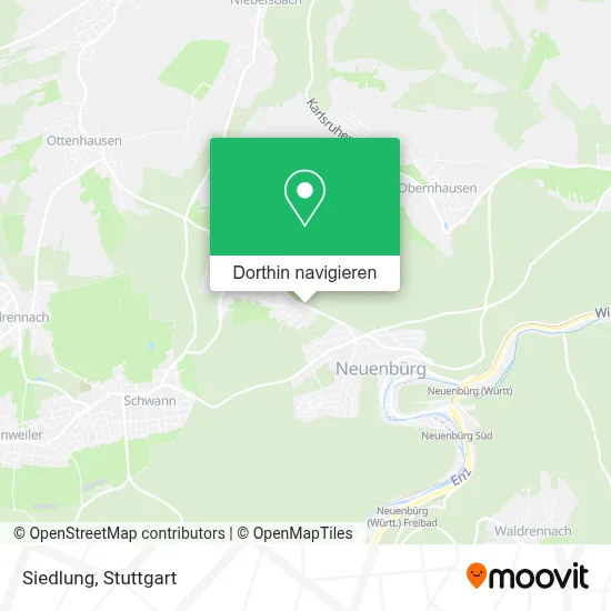 Siedlung Karte