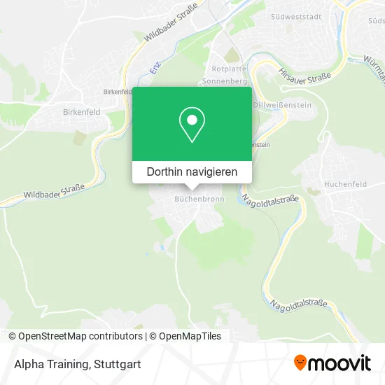 Alpha Training Karte