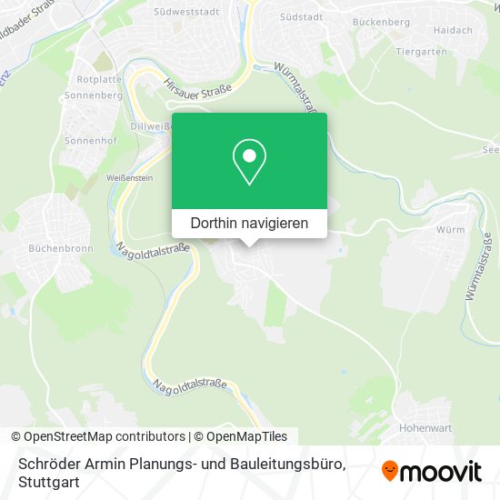 Schröder Armin Planungs- und Bauleitungsbüro Karte