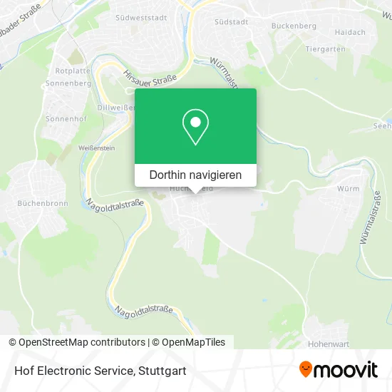 Hof Electronic Service Karte