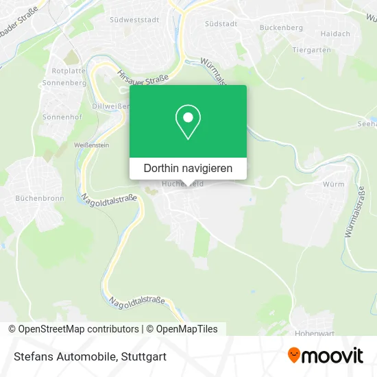 Stefans Automobile Karte