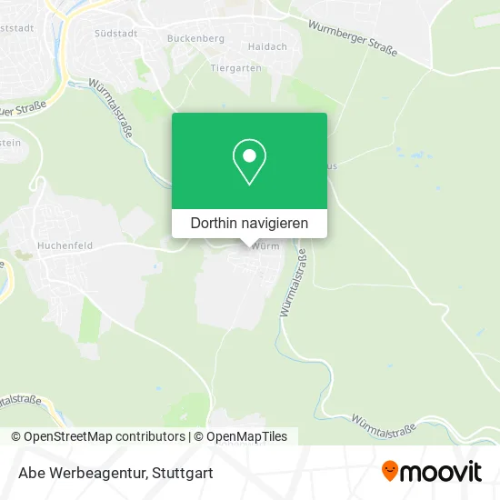 Abe Werbeagentur Karte