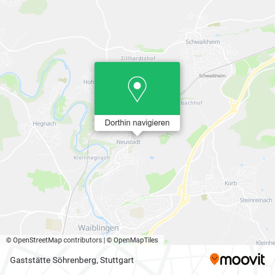 Gaststätte Söhrenberg Karte