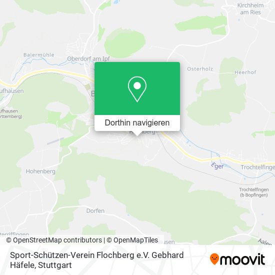 Sport-Schützen-Verein Flochberg e.V. Gebhard Häfele Karte