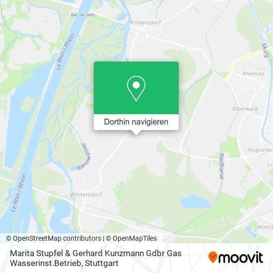 Marita Stupfel & Gerhard Kunzmann Gdbr Gas Wasserinst.Betrieb Karte