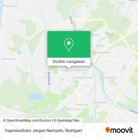 Ingenieurbüro Jürgen Namyslo Karte