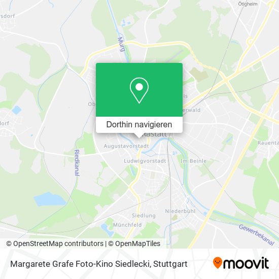 Margarete Grafe Foto-Kino Siedlecki Karte