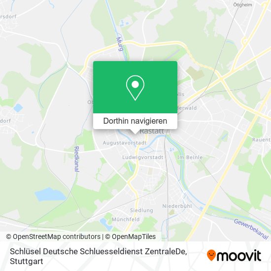 Schlüsel Deutsche Schluesseldienst ZentraleDe Karte