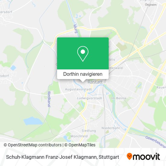 Schuh-Klagmann Franz-Josef Klagmann Karte