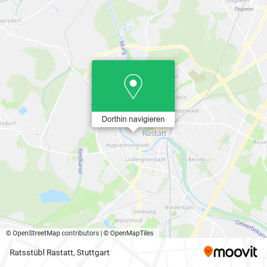 Ratsstübl Rastatt Karte