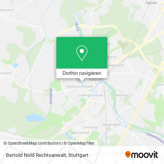 Bertold Nold Rechtsanwalt Karte