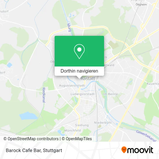 Barock Cafe Bar Karte