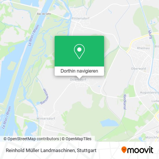 Reinhold Müller Landmaschinen Karte