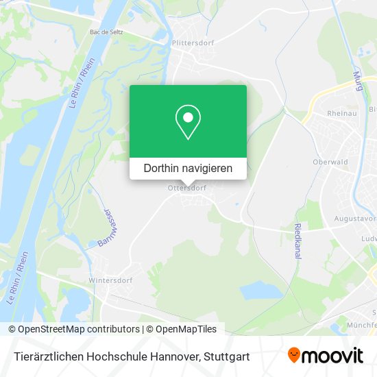 Tierärztlichen Hochschule Hannover Karte