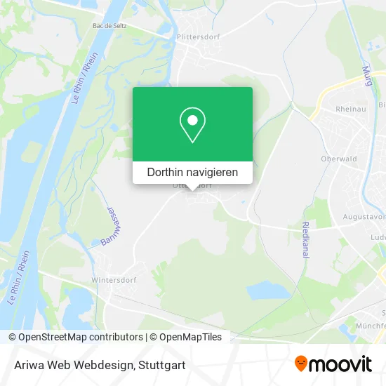 Ariwa Web Webdesign Karte