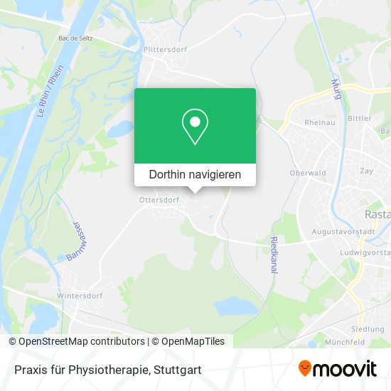 Praxis für Physiotherapie Karte