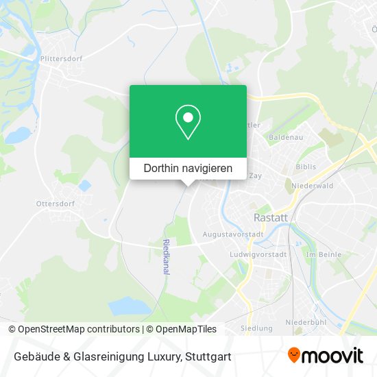 Gebäude & Glasreinigung Luxury Karte