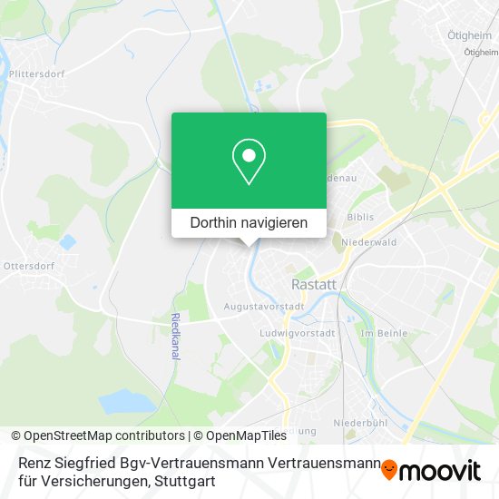 Renz Siegfried Bgv-Vertrauensmann Vertrauensmann für Versicherungen Karte