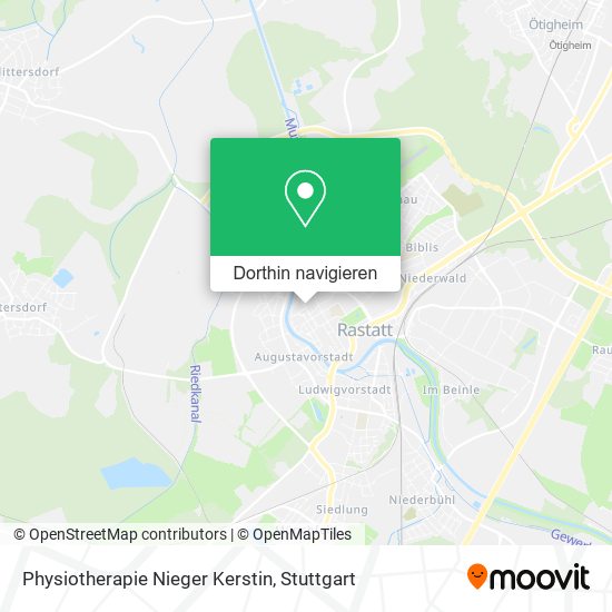 Physiotherapie Nieger Kerstin Karte