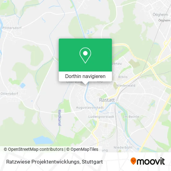 Ratzwiese Projektentwicklungs Karte