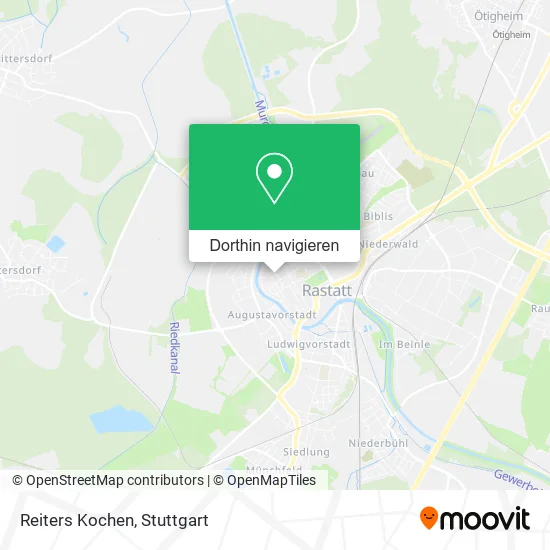 Reiters Kochen Karte