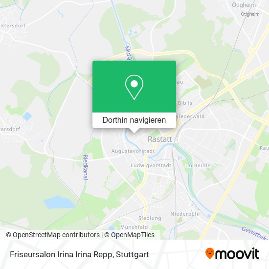 Friseursalon Irina Irina Repp Karte