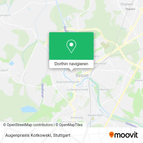 Augenpraxis Kotkowski Karte