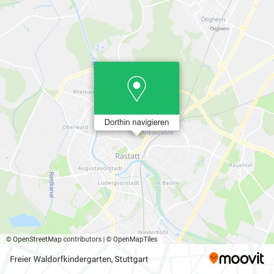 Freier Waldorfkindergarten Karte