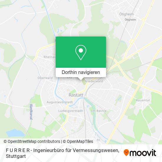 F U R R E R - Ingenieurbüro für Vermessungswesen Karte