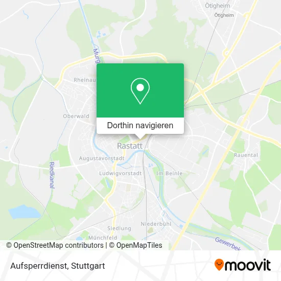 Aufsperrdienst Karte