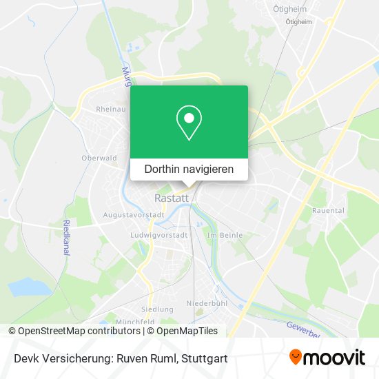 Devk Versicherung: Ruven Ruml Karte