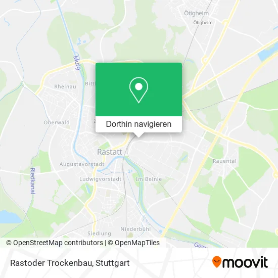 Rastoder Trockenbau Karte