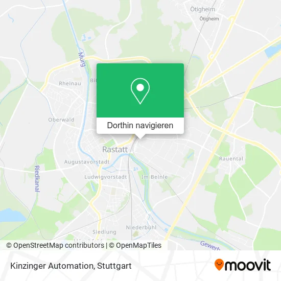 Kinzinger Automation Karte