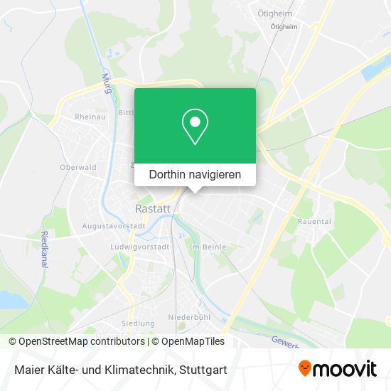 Maier Kälte- und Klimatechnik Karte