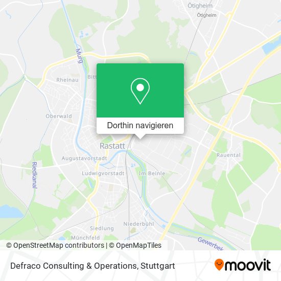 Defraco Consulting & Operations Karte