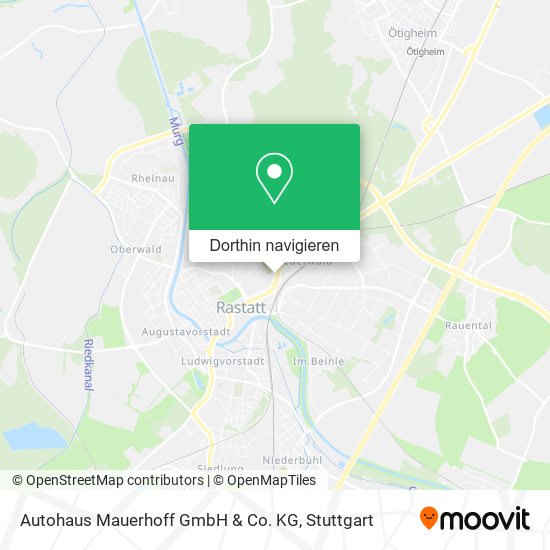 Autohaus Mauerhoff GmbH & Co. KG Karte