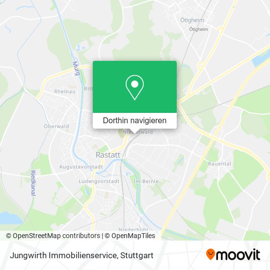 Jungwirth Immobilienservice Karte