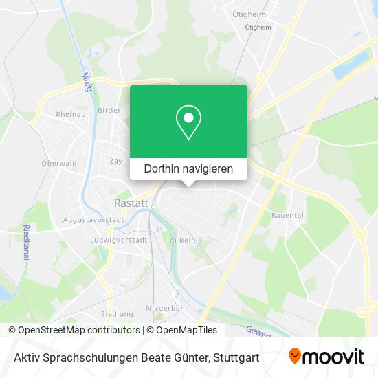 Aktiv Sprachschulungen Beate Günter Karte