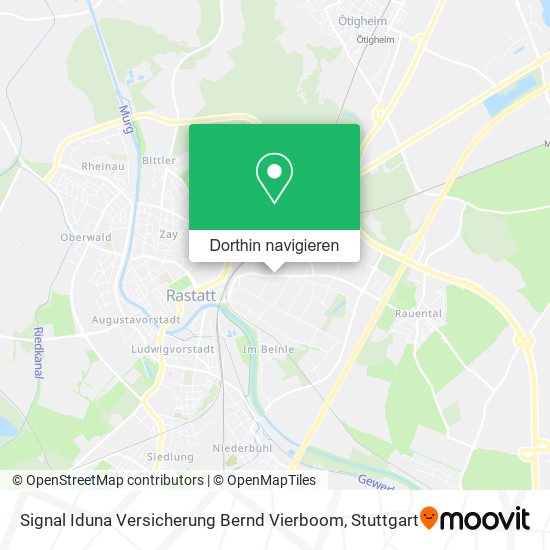 Signal Iduna Versicherung Bernd Vierboom Karte