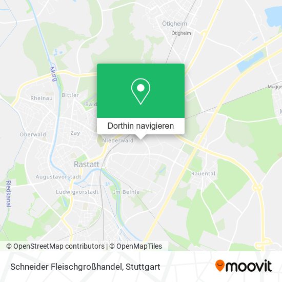 Schneider Fleischgroßhandel Karte