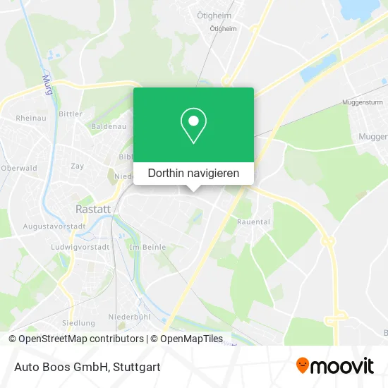 Auto Boos GmbH Karte