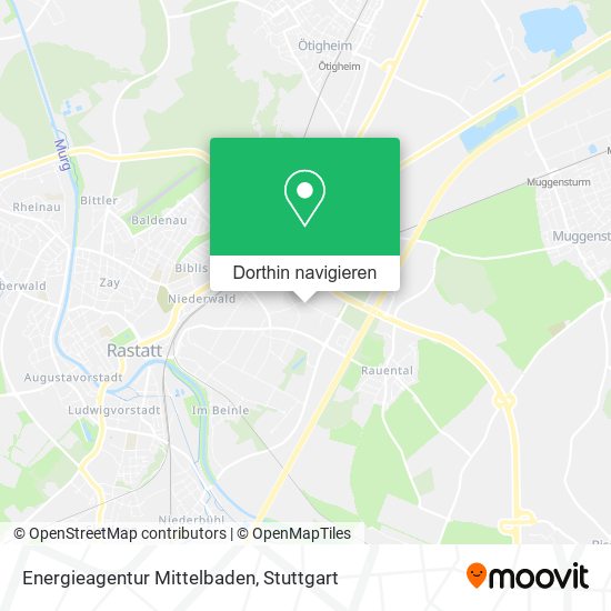 Energieagentur Mittelbaden Karte